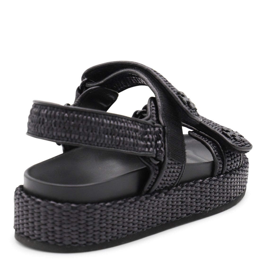 Tory Burch Black Leather Flats