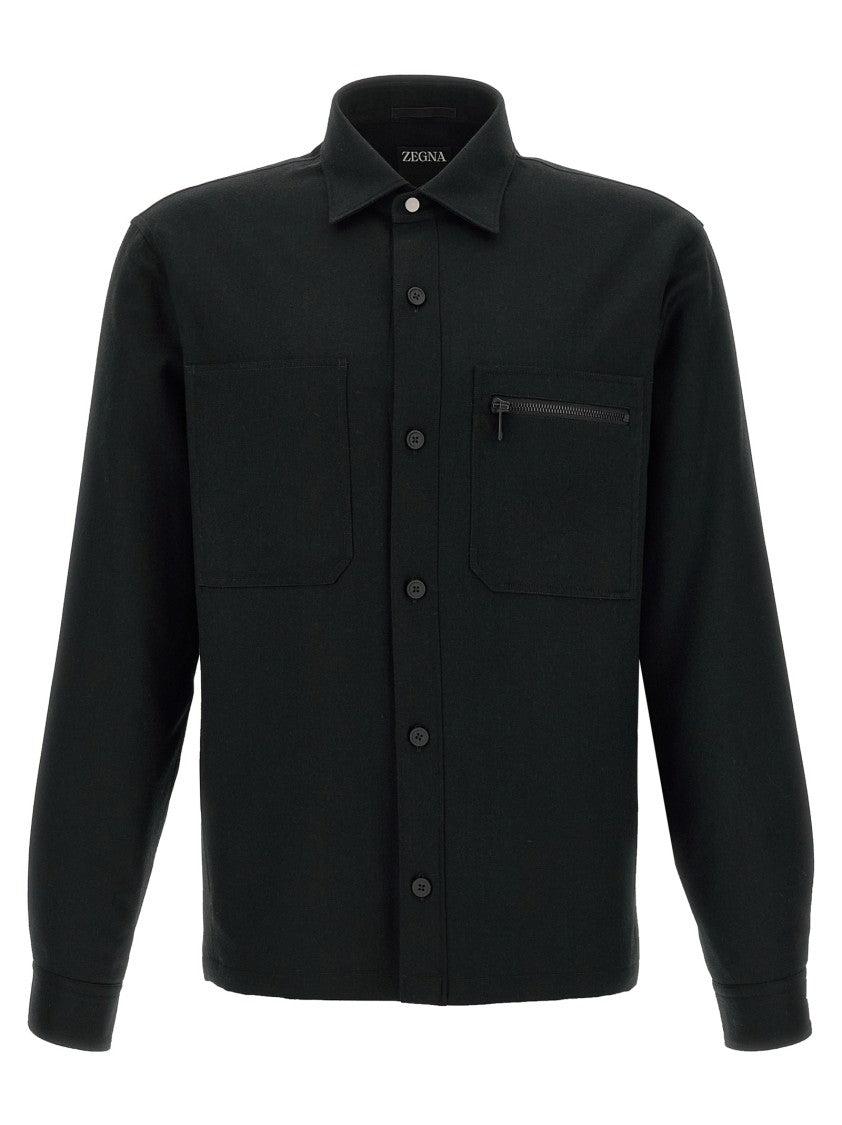 Zegna Techmerino Overshirt