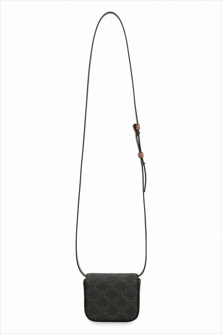 Celine Structured Rectangular Shoulder Bag With Gold-Tone Clasp