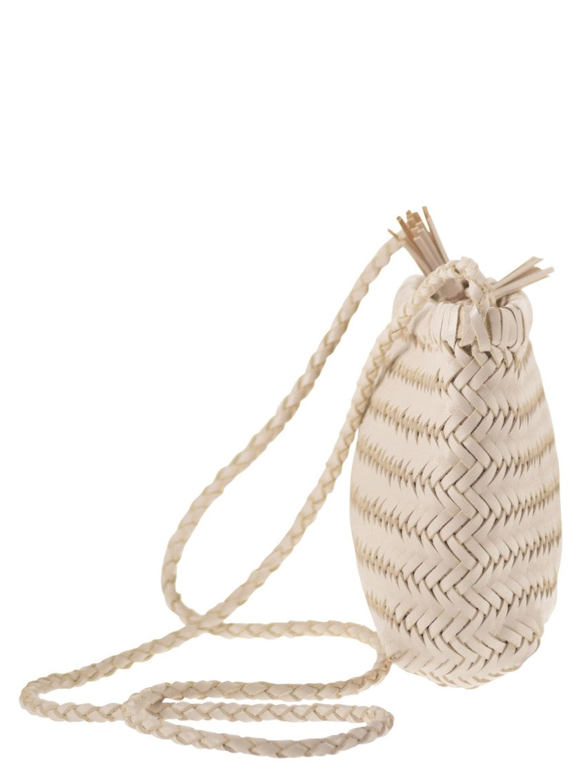 Dragon Minsu - Mini Woven Leather Bag