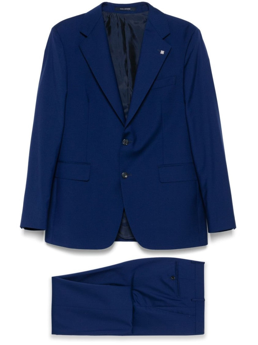 Tagliatore Tailored Navy Blue Suit