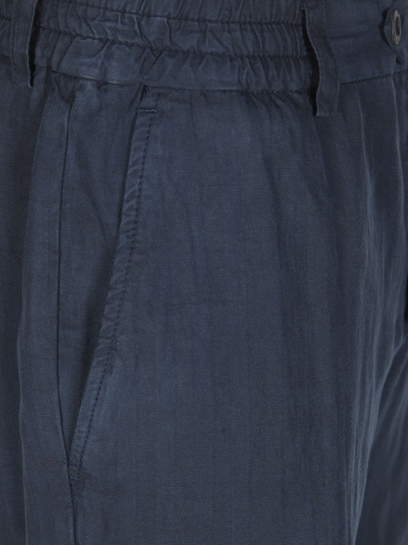 Pt01 Pt01 Tapered Carrot Fit Cotton Trousers