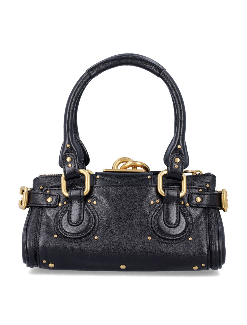 Chloé Small Paddington Grained Leather Bag
