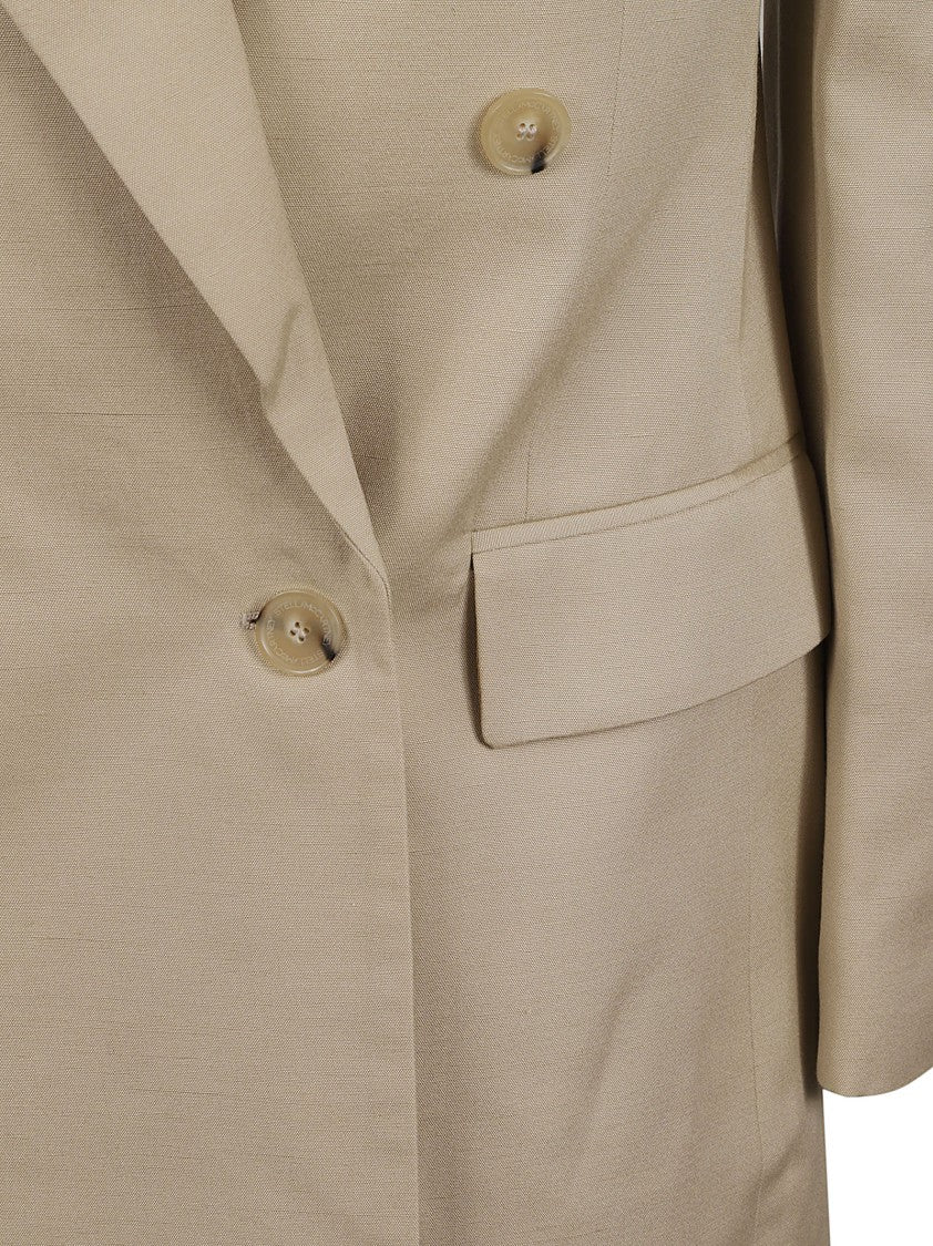 Stella Mccartney Double-Breasted Tailored Blazer With Structured Silhouette