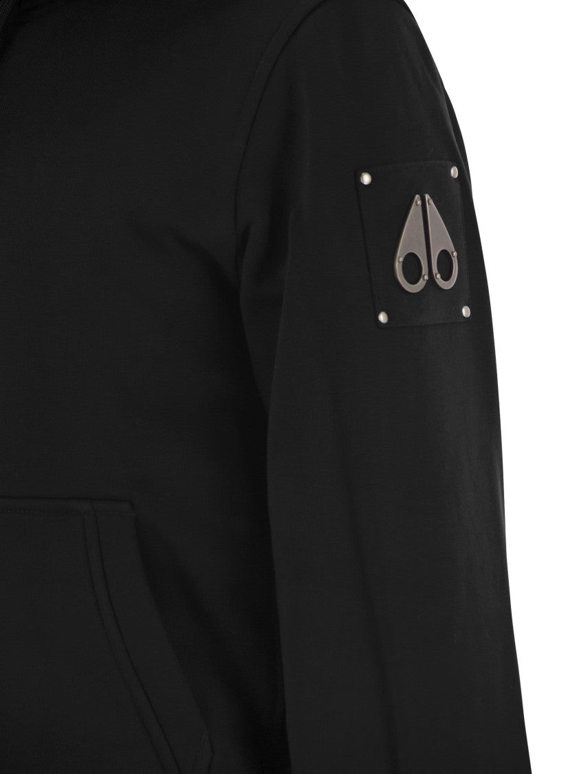 Moose Knuckles Classic Bunny - Sweatshirt With Faux Fur