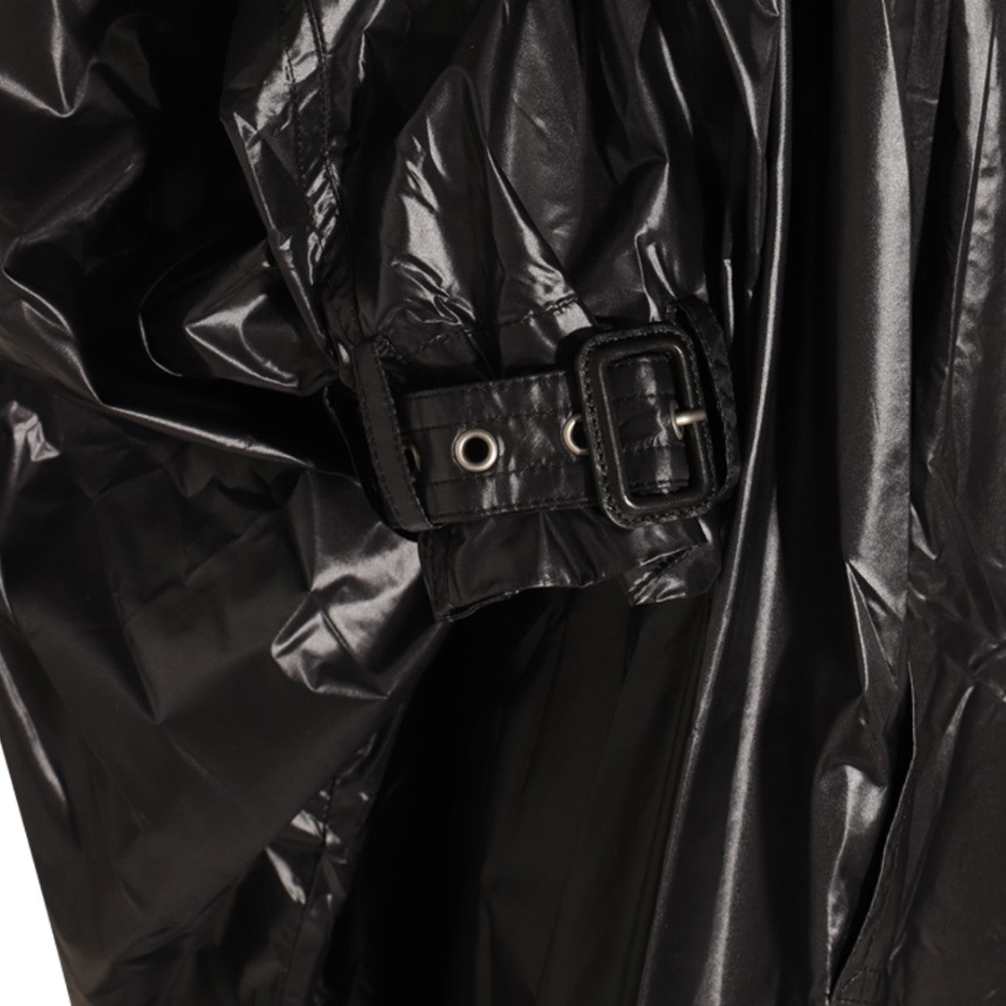Saint Laurent Black Rainy Cape Jacket