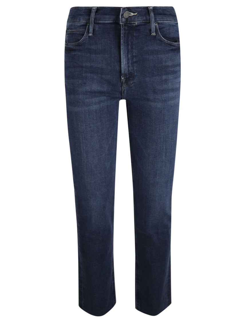 Mother The Mid Rise Dazzler Cotton Jeans