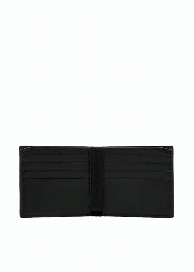 Gucci Compact Bifold Wallet With Embossed Double G Logo