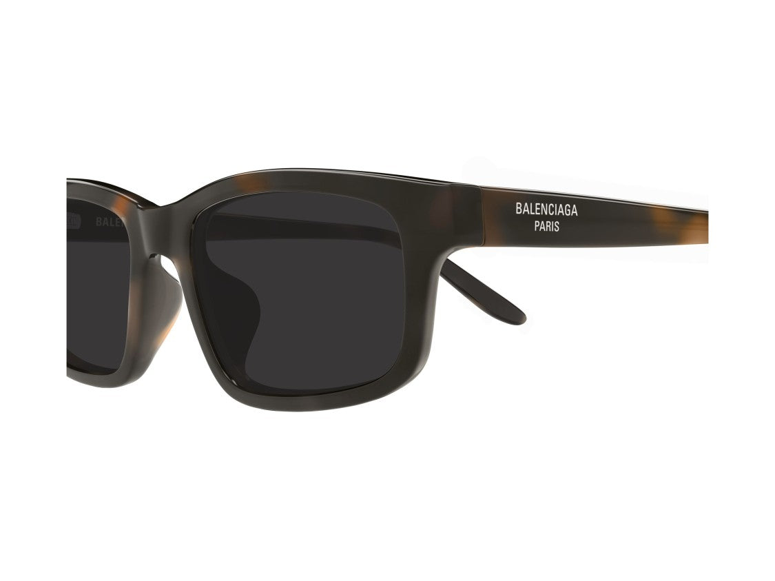 Balenciaga Bb0528sk Tortoiseshell Square Frame Acetate Sunglasses
