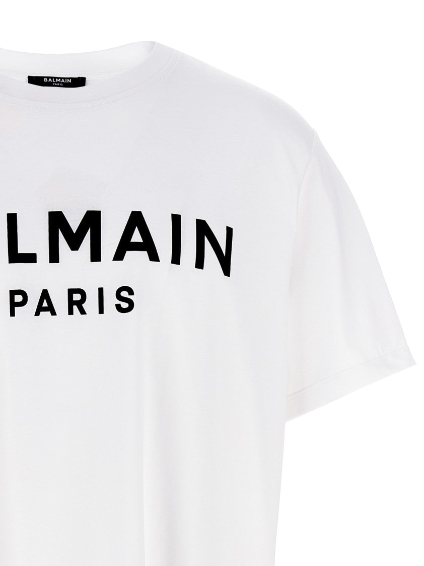Balmain Organic Cotton Logo T-Shirt