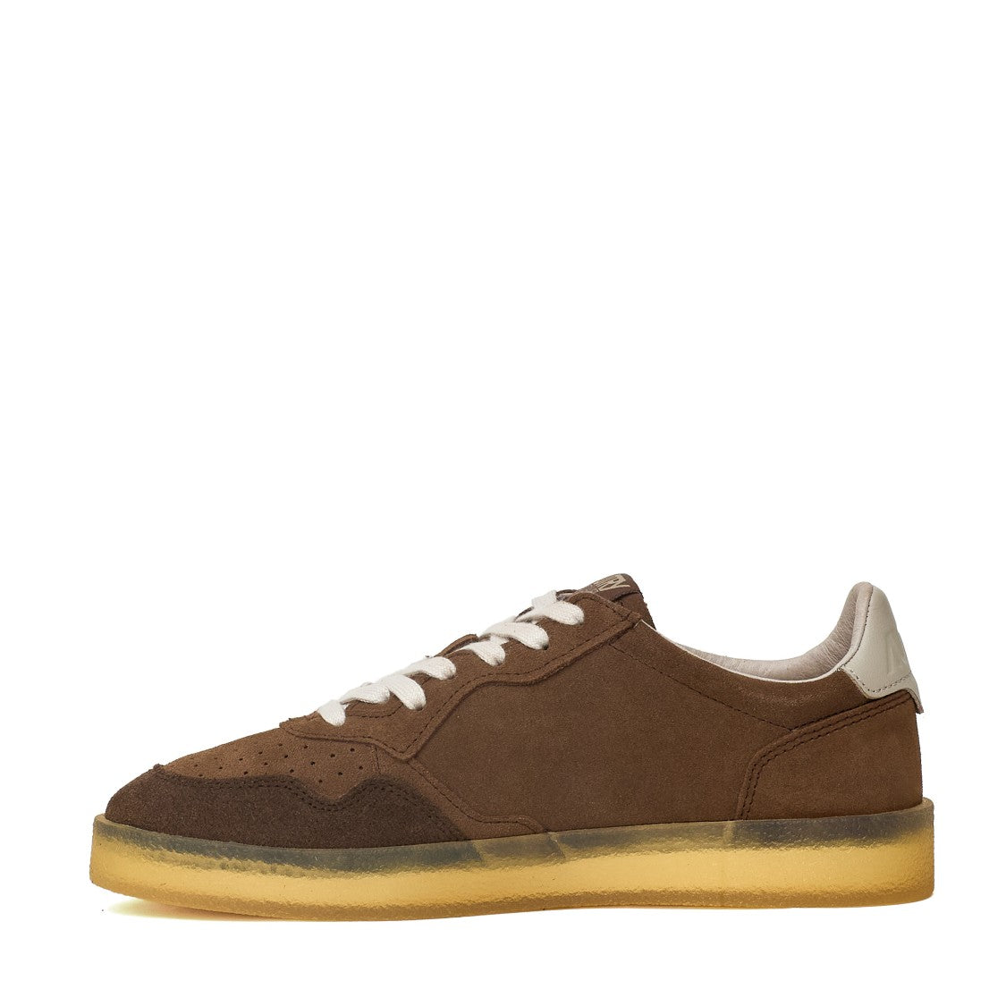 Autry Sigaro Feather Medalist Low Suede Sneakers