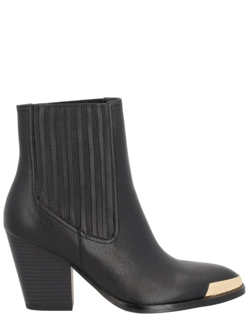 Versace Jeans Couture Couture Cap-Toe Ankle Boots