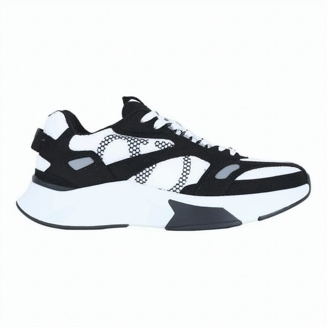 Valentino Garavani Chunky Sneakers With Suede And Mesh Elements