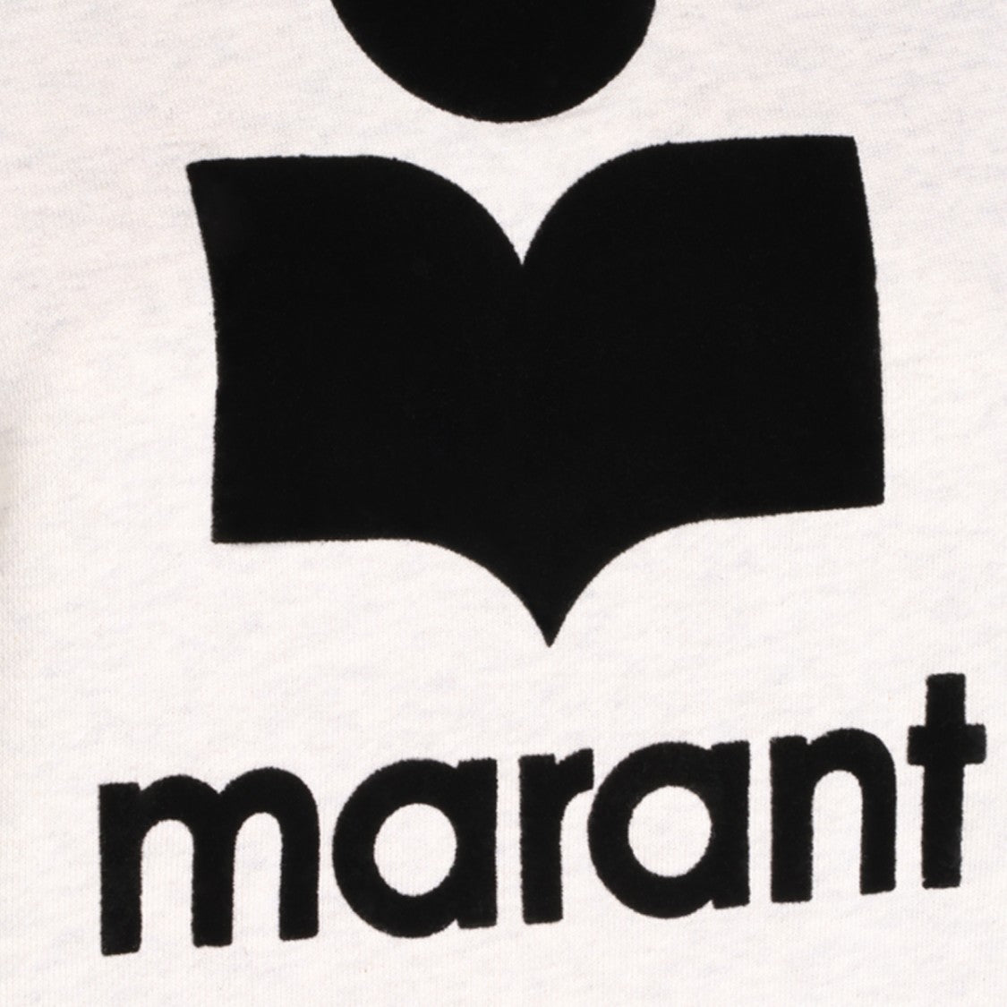 Isabel Marant Étoile Ecru Raglan Sleeve Sweatshirt With Logo Detail