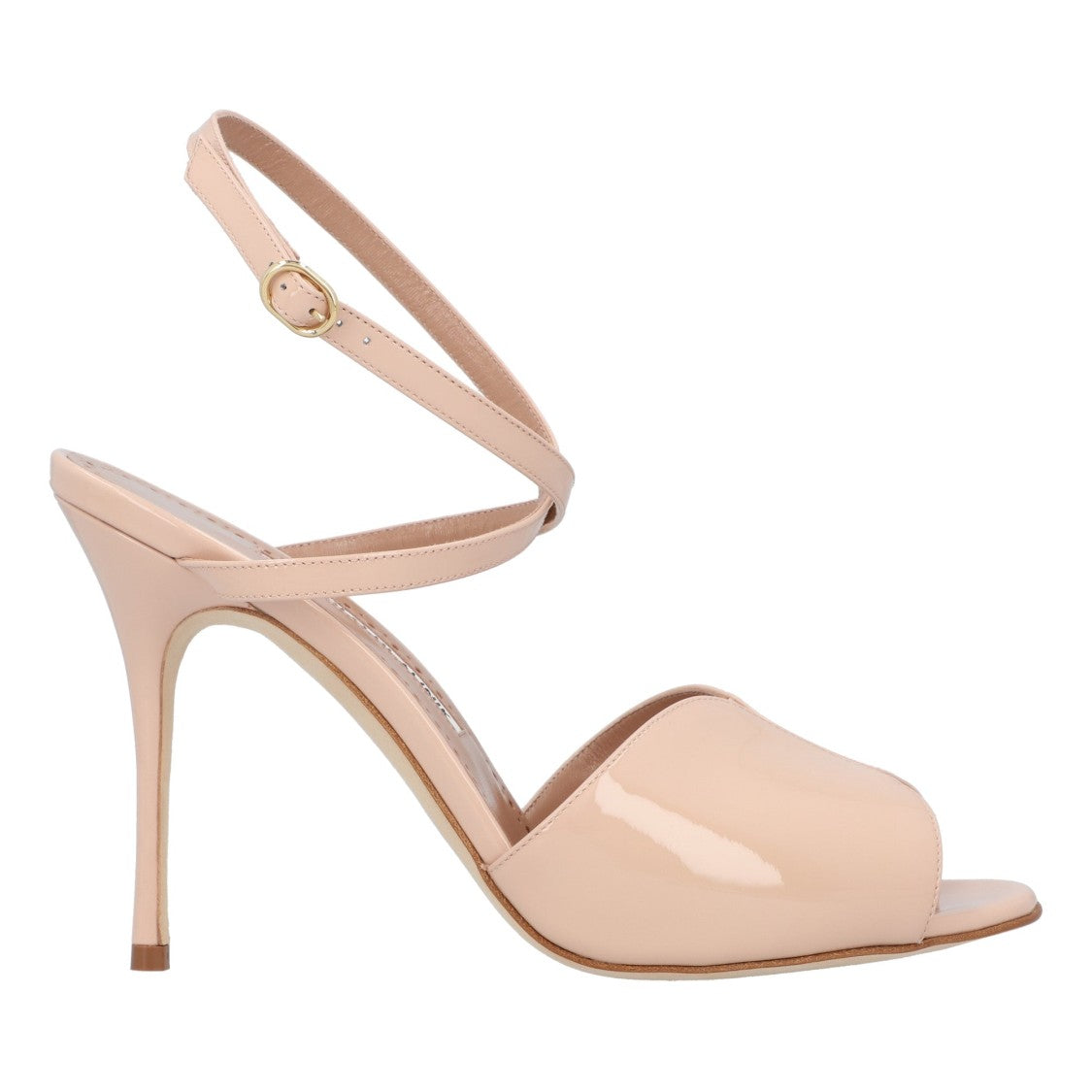 Manolo Blahnik Hourani 105 Sandal Beige