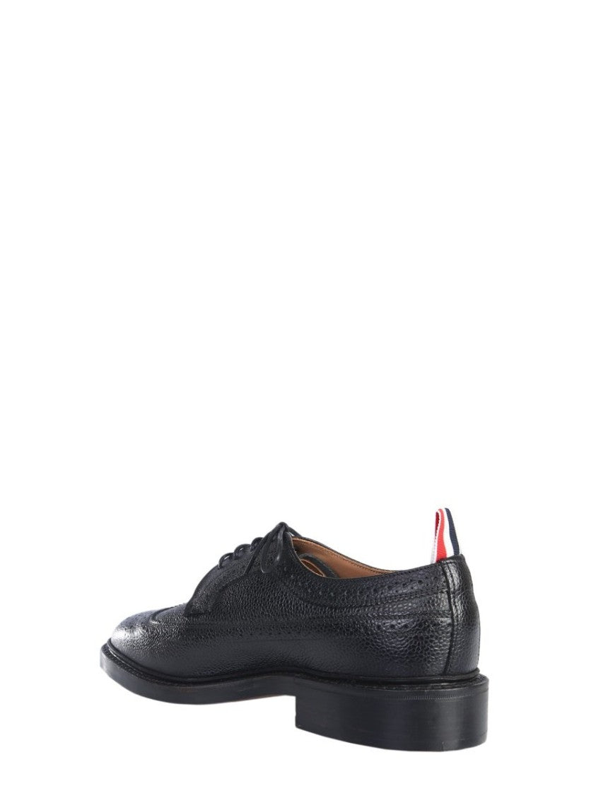 Thom Browne Textured Calf Leather Brogues Shoes