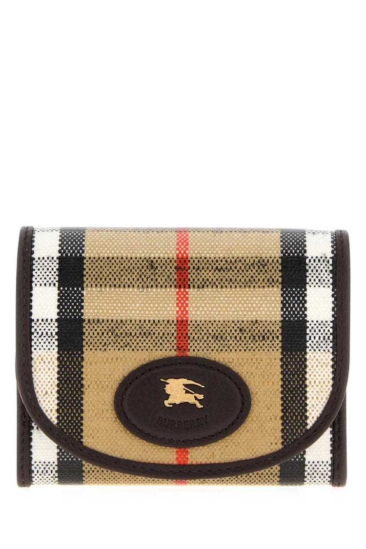 Burberry Printed Canvas Wallet