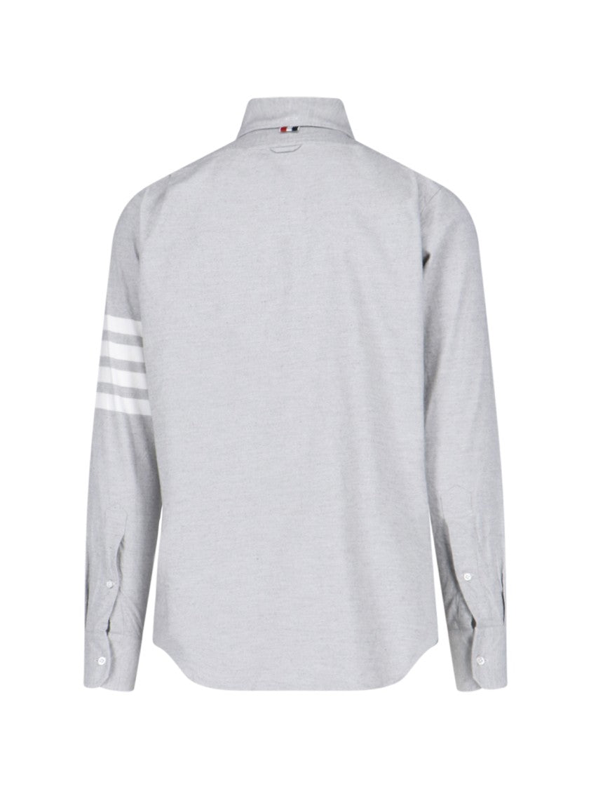 Thom Browne "4-Bar" Shirt – Grey