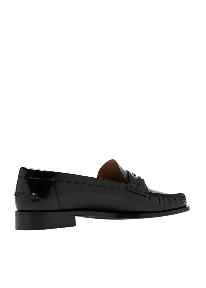 Ferragamo Harry Black Calf Leather Loafers