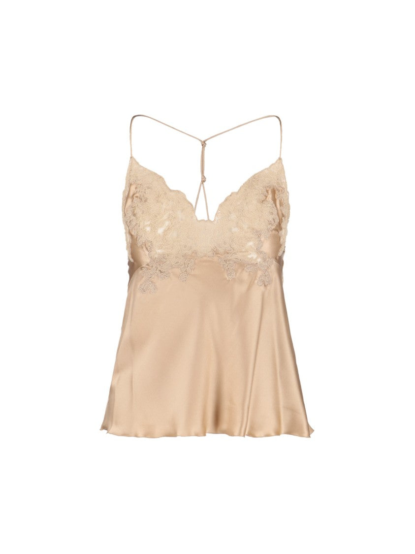 Ermanno Scervino Silk Top – Ivory