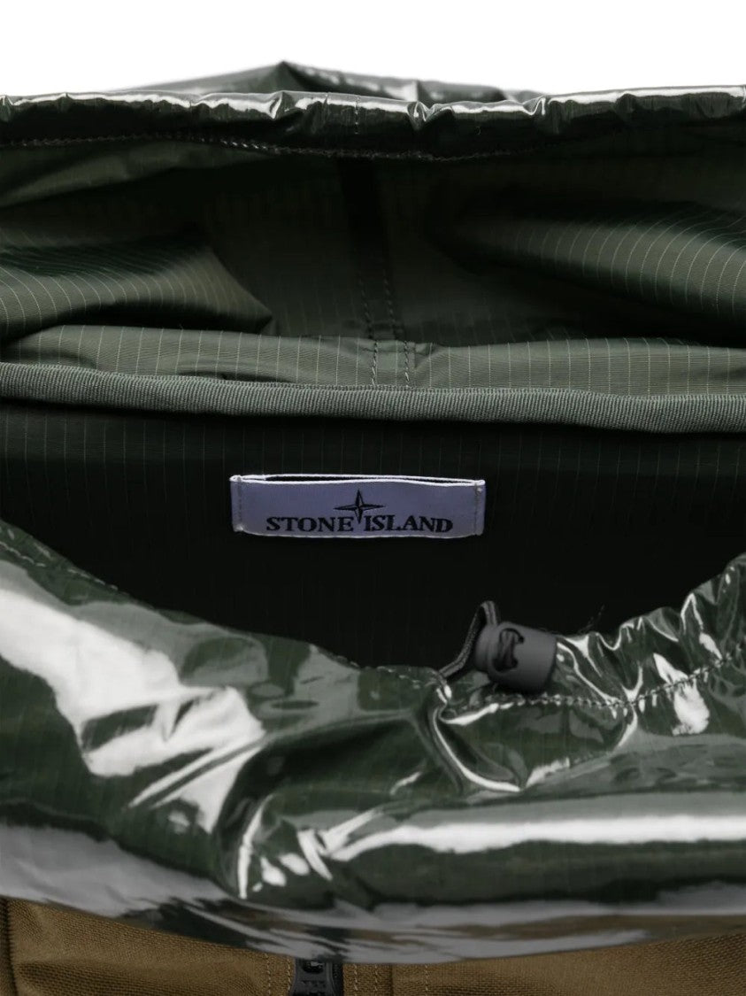 Stone Island Resin Treated Backpack