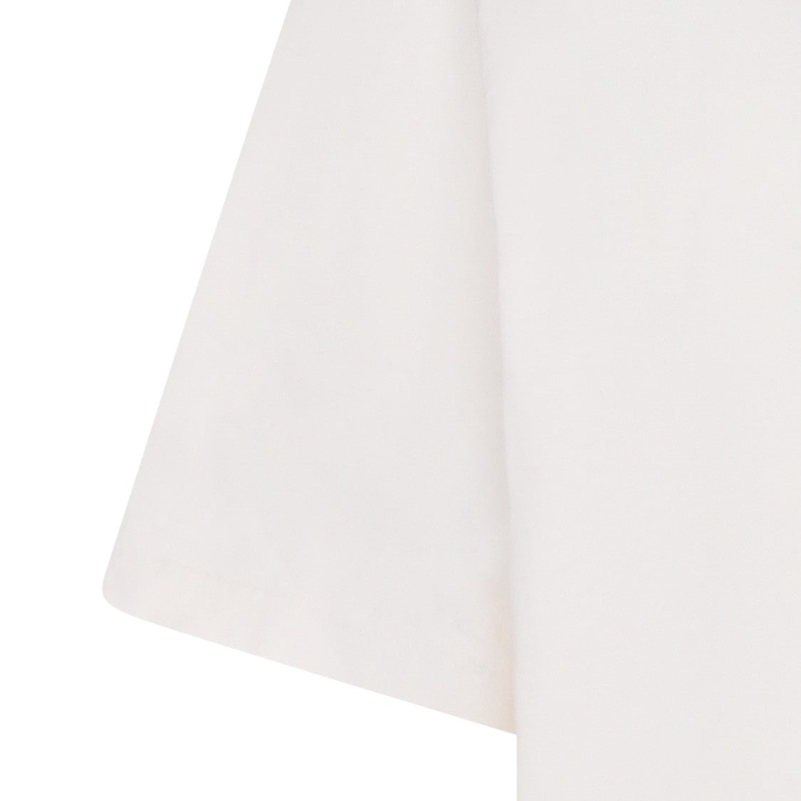 Golden Goose White Cotton Stitched Logo Oversized T-Shirt