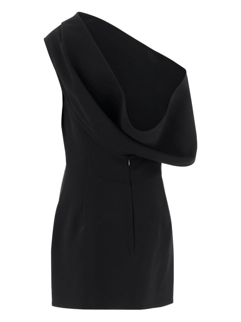 Jacquemus Asymmetrical One-Shoulder Mini Dress