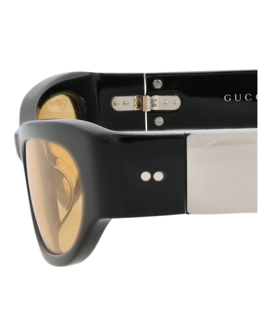 Gucci Cat Eye-Frame Recycled Acetate Sunglasses
