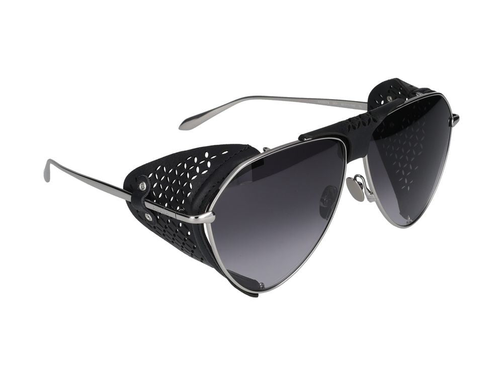 Azzedine Alaïa Sunglasses Azzedine Alaia Aa0067s 001 Silver Silver Grey 62/11/140
