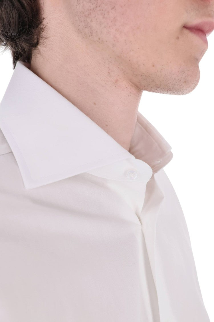 Barba Journey Label Cotton Casual Shirt