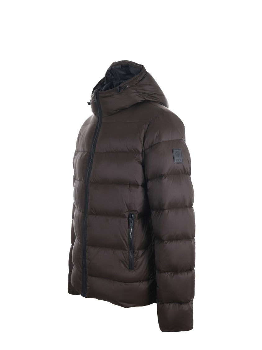 Fay Innovative Quilted Padded Jacket With Hood