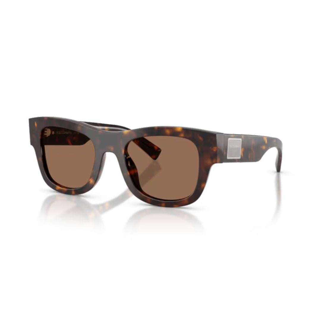 Dolce & Gabbana 0Dg4509 Rectangular Tortoiseshell Sunglasses