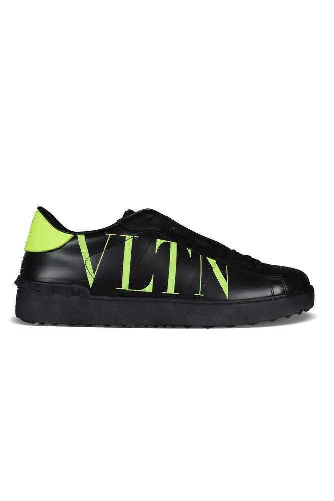 Valentino Garavani Low-Top Sneakers With Fluorescent Logo