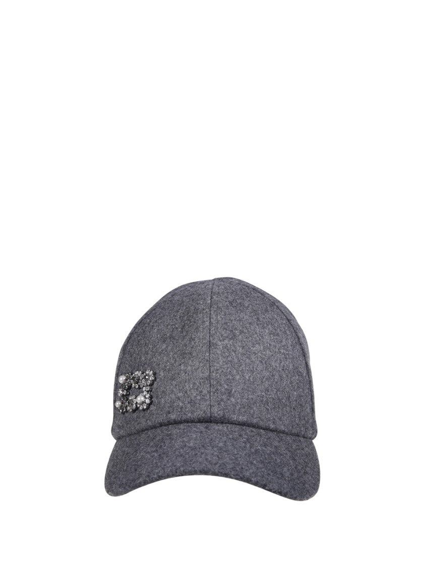 Roger Vivier Rv Mini Flower Pearl Strass Cap