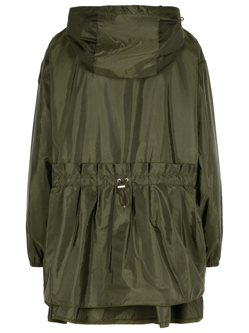 Moncler Wete' Green Polyamide Jacket