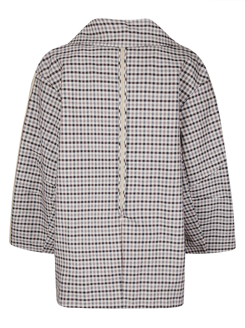 Baum Und Perdgarten Oversized Double-Breasted Jacket With Wide Collar