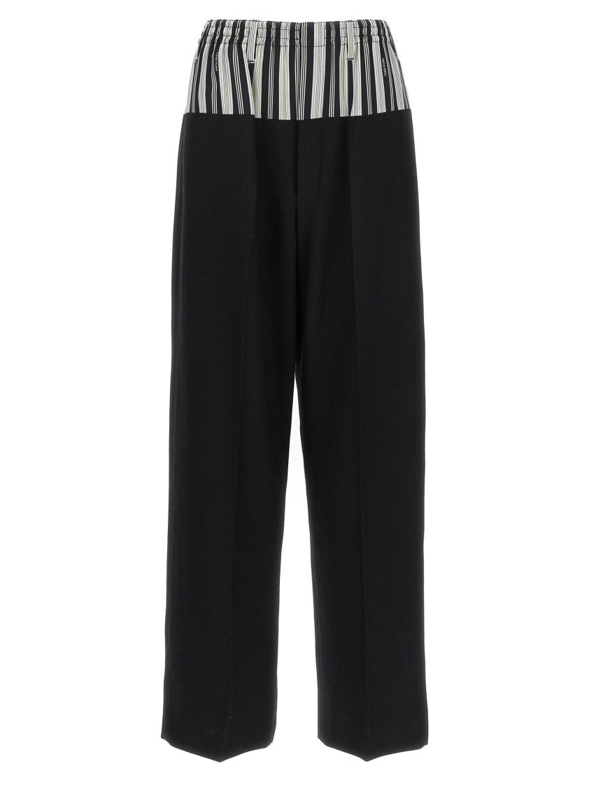 Fendi Basque Trompe L'oeil Pants