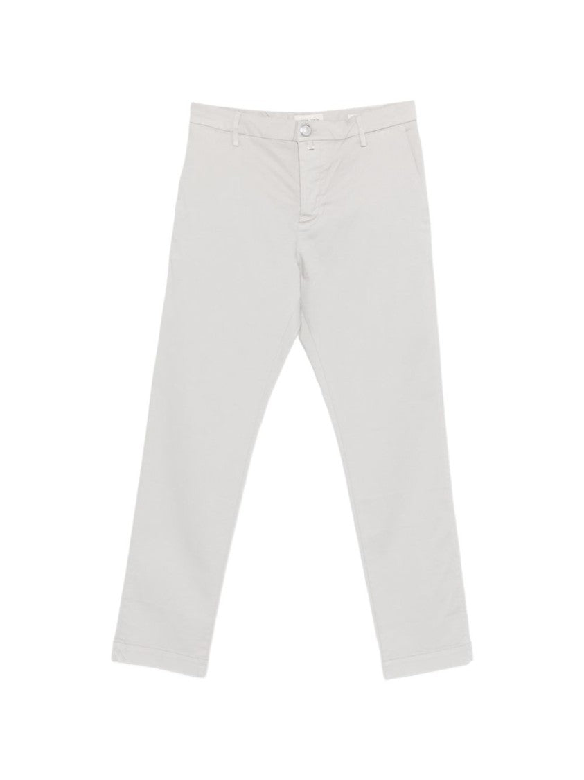 Jacob Cohen Straight-Leg Trousers With Minimalist Design And Clean Finish
