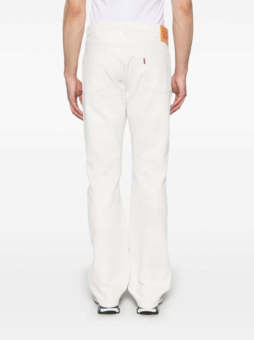 Junya Watanabe Straight-Fit White Denim Jeans