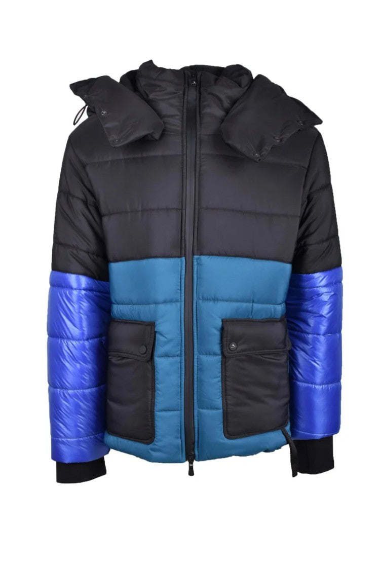 Mauna-Kea Polyamide Down Jacket - Black/Blue