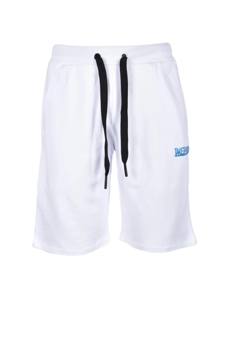 Takeshy Kurosawa White Minimalist Cotton Bermuda Shorts