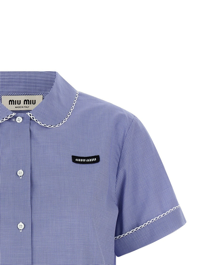 Miu Miu Micro Vichy Shirt
