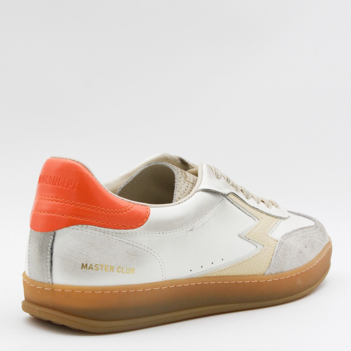 Moaconcept Low-Top White Leather Sneakers