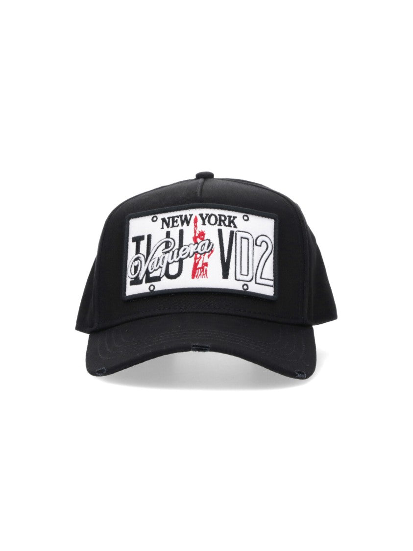 Dsquared2 Logo Baseball Cap – Black