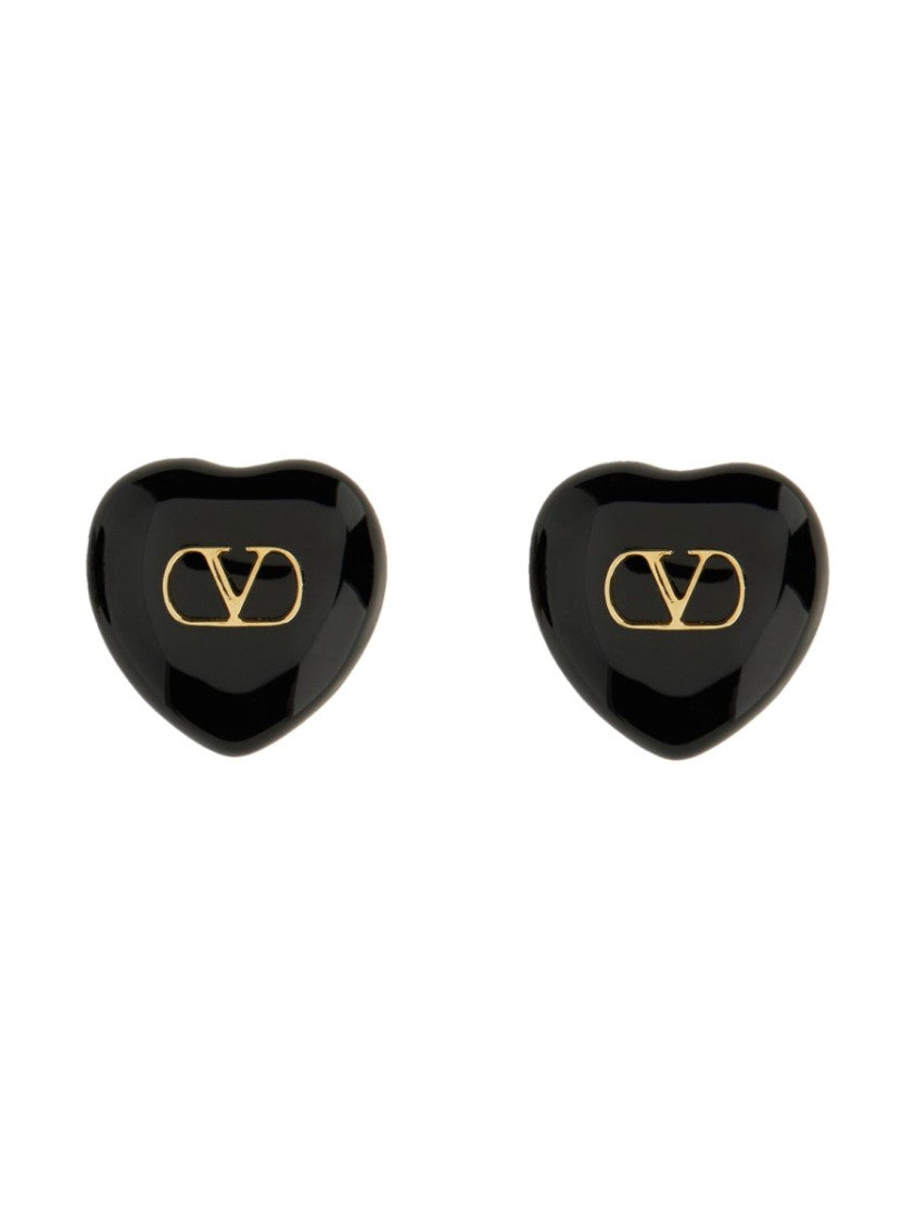 Valentino Garavani "Coeur Royal" Earrings