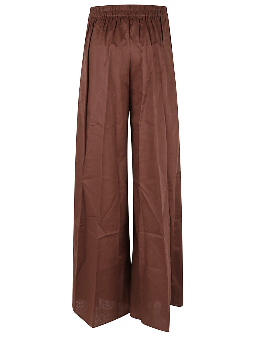 The Andamane Wide-Leg Trousers With Elastic Waistband