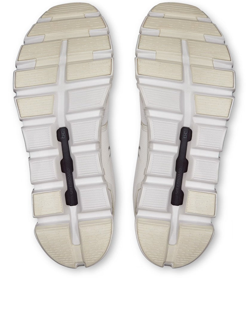 On White Cloud 6 Breathable Mesh Running Sneakers
