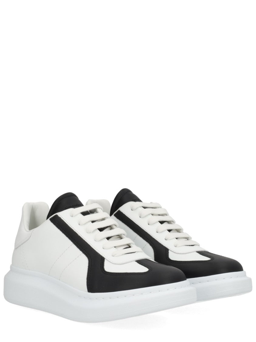 Alexander Mcqueen Oversized White Base Black Sneakers