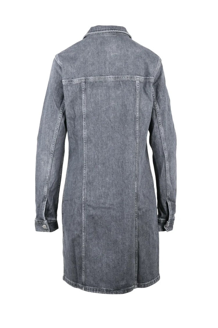 Calvin Klein Jeans Grey Zip Mini Dress