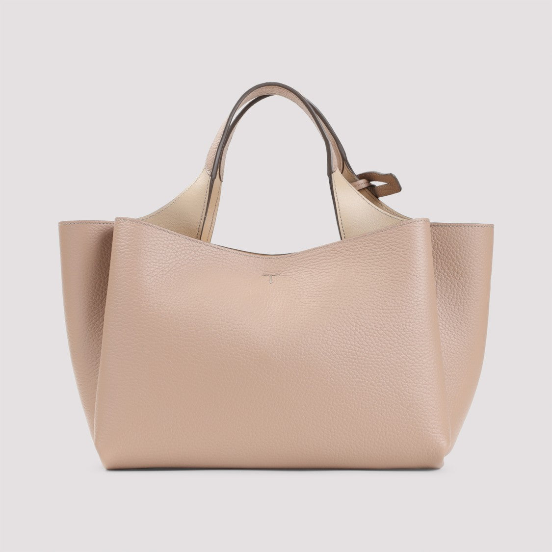 Tod's Structured Leather Tote Bag